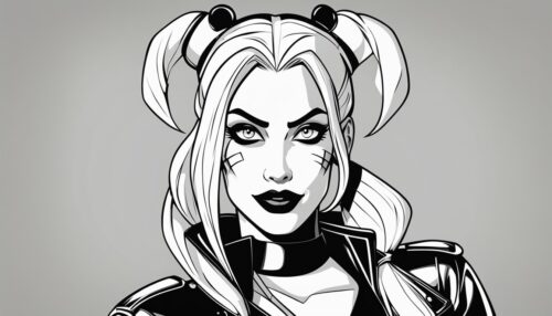 The Art of Coloring Harley Quinn