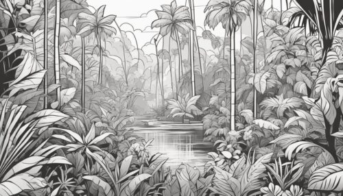 Jungle Pictures to Color