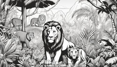 Jungle Coloring Pages