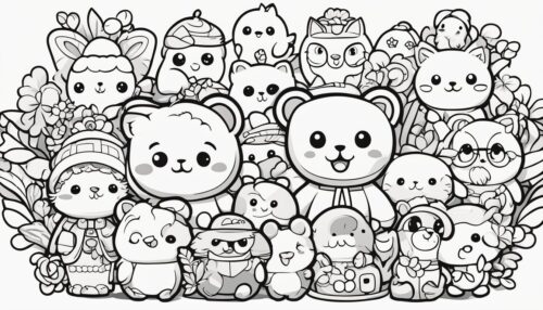 Popular Themes in Kawaii Coloring