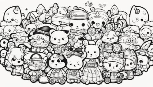 Popular Themes in Kawaii Coloring