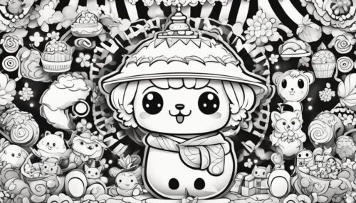 Kawaii Pictures to Color