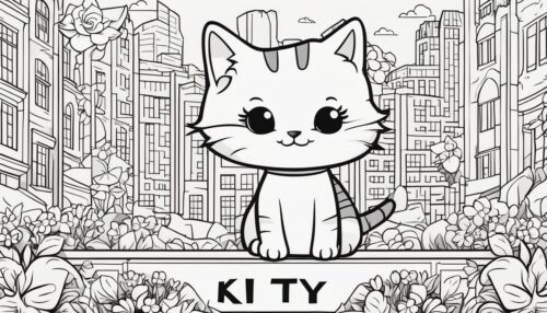 Kitty Pictures to Color