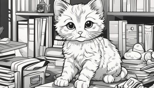 Kitty Coloring Pages