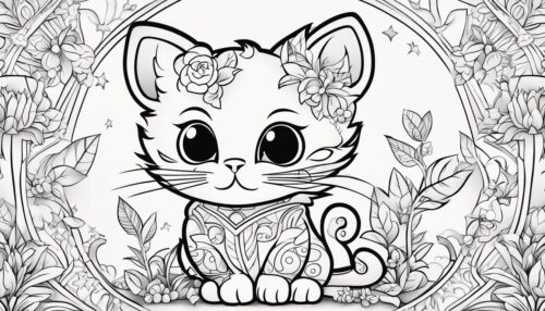 Kitty Pictures to Color