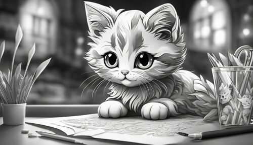 Free Printable Kitty Coloring Pages