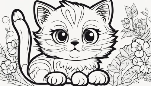 Kitty Pictures to Color