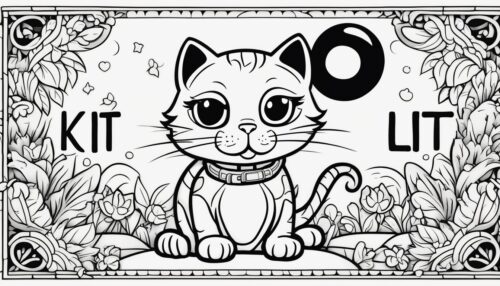 Kitty Coloring Pages