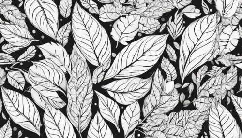 Leaf Coloring Pages Collection