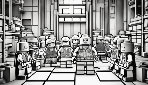 Lego Pictures to Color