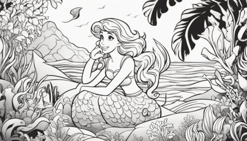 Little Mermaid Pictures to Color
