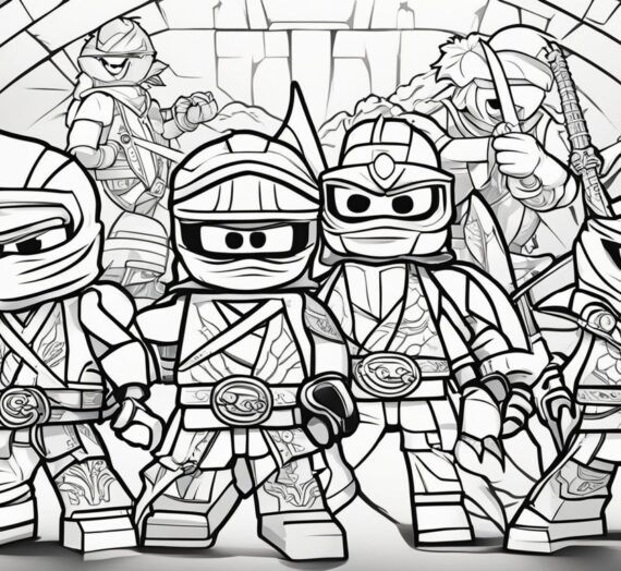 Ninjago Pictures to Color: 46 Free Colorings Book