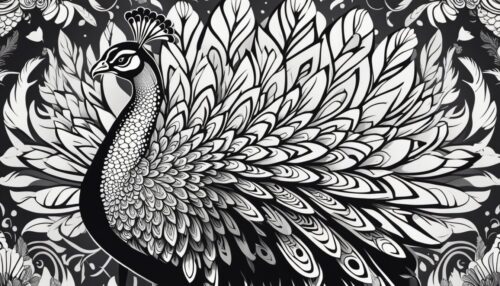 Peacock Coloring Page