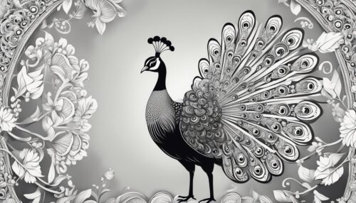 Peacock Coloring Page