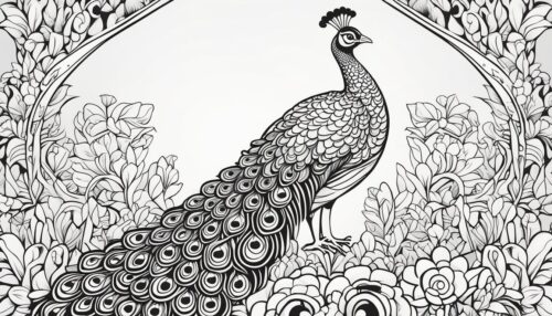 Peacock Coloring Page