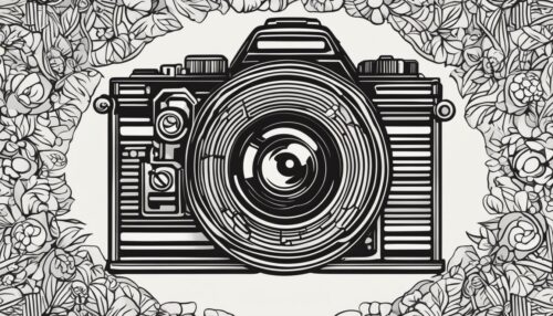 Photographer Coloring Page