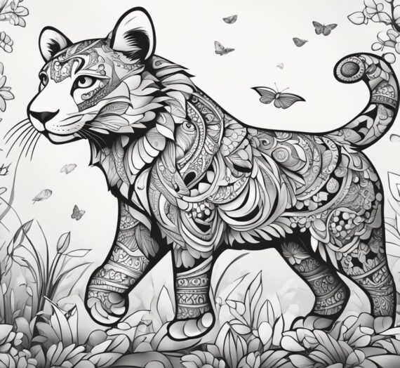 Pictures to Color Animals: 29 Free Colorings Book