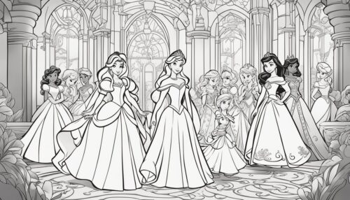 Disney Coloring Page Formats