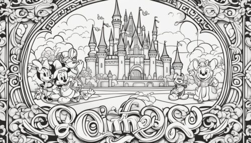 The Appeal of Disney Coloring Pages