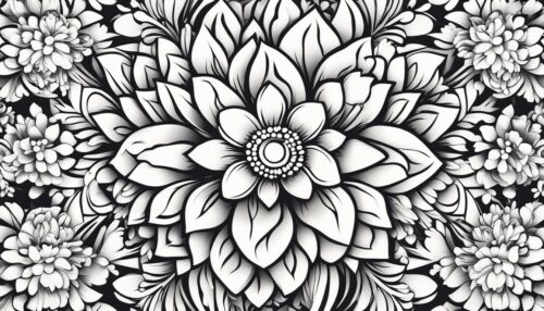 Pictures to Color Flowers