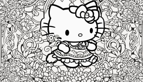 Hello Kitty Coloring Pages for Different Occasions