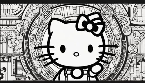 Pictures to Color Hello Kitty