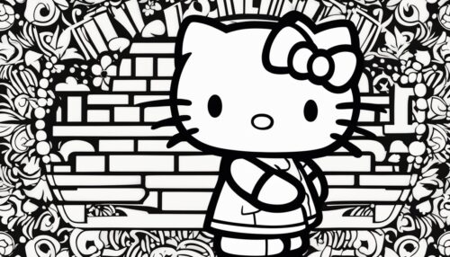 Pictures to Color Hello Kitty