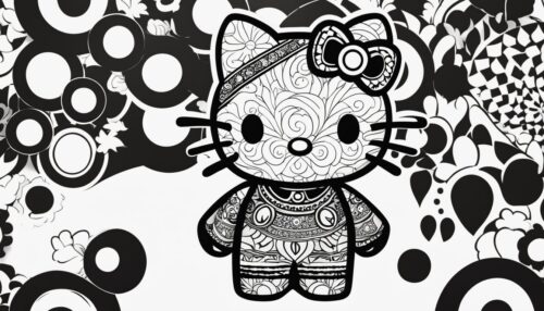 Pictures to Color Hello Kitty