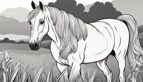 Thematic Horse Coloring Selections