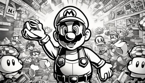 Pictures to Color Mario