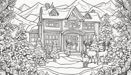 Types of Christmas Coloring Pages