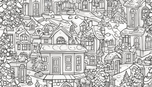 Printable Christmas Coloring Pages