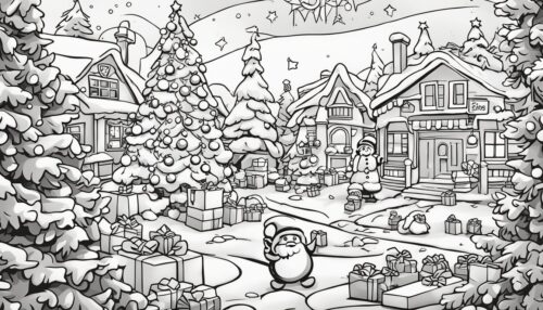 Celebrating Diversity in Christmas Coloring Pages