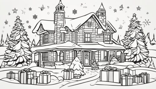 Pictures to Color for Christmas