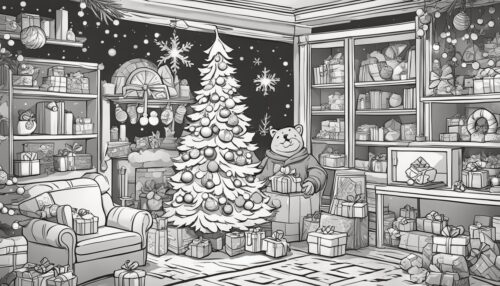 Types of Christmas Coloring Pages