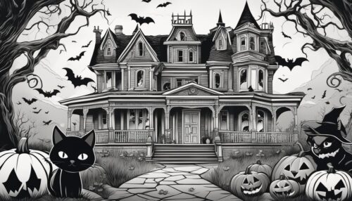 Pictures to Color of Halloween