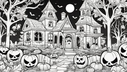 Pictures to Color of Halloween