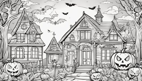 Pictures to Color of Halloween