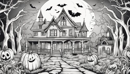 Pictures to Color of Halloween