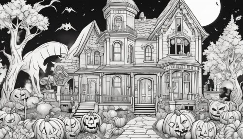 Pictures to Color of Halloween