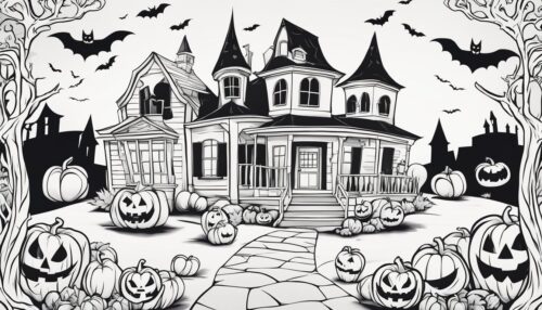 Pictures to Color of Halloween