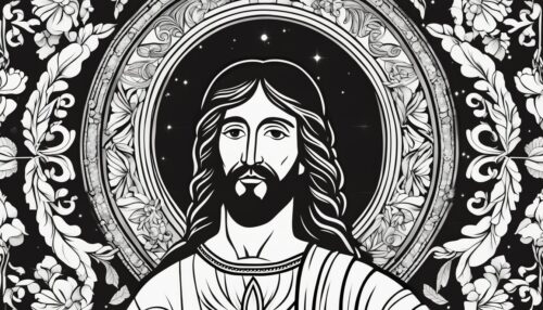 Pictures to Color of Jesus