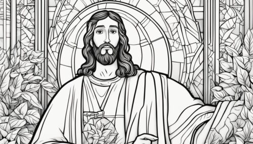 Pictures to Color of Jesus