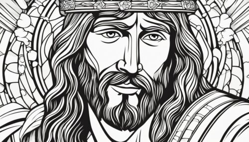 Pictures to Color of Jesus