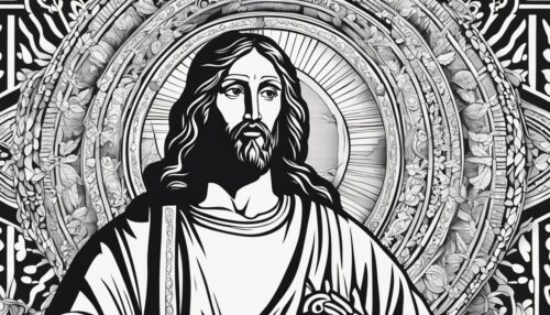 Pictures to Color of Jesus