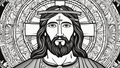 Pictures to Color of Jesus