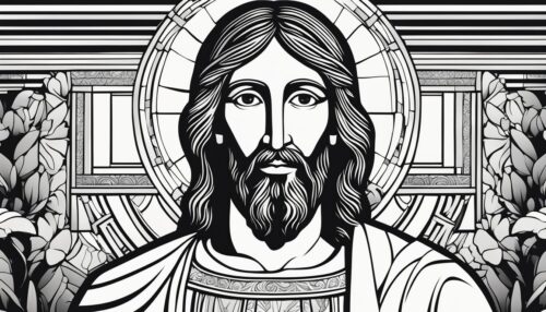 Pictures to Color of Jesus