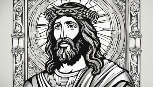 Pictures to Color of Jesus