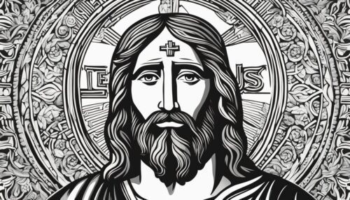 Pictures to Color of Jesus