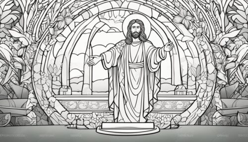 Pictures to Color of Jesus